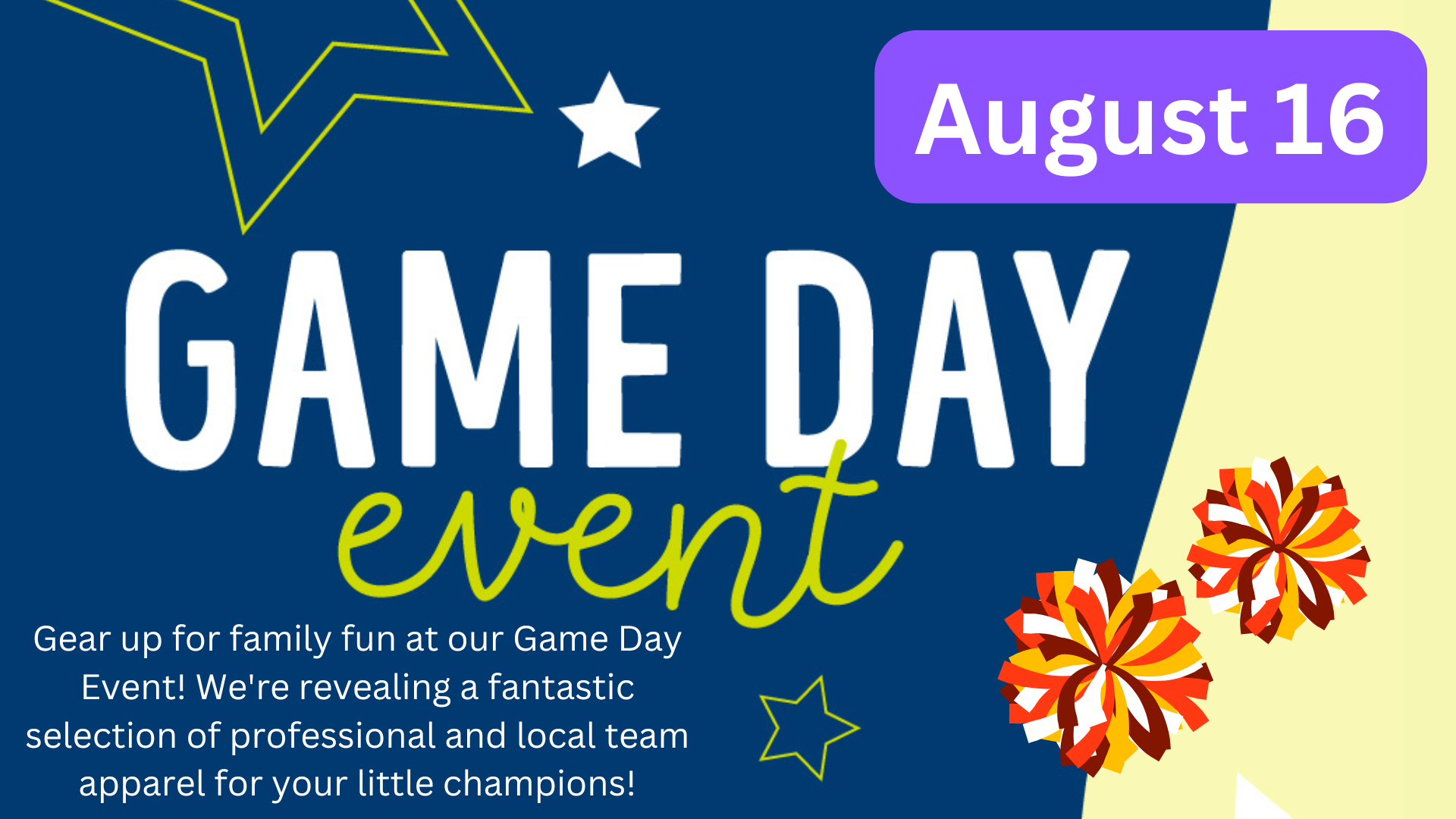 Game Day Event
